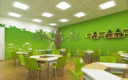 天津市第五十一中学新校区校园文化及空间设计系列之二：室内空间设计和校园文化设计